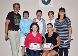 Castlebar Tennis Club Fun Friday Winners. Click on photo for more from Ken Wright.
