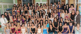 Tom Campbell has a photo of St. Joseph's Graduation Class of 2010. Click on photo for an enlargement.