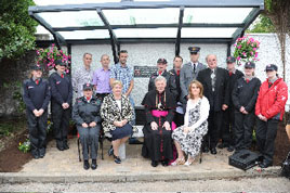 Photographed at the recent dedication of a memorial to Capt. John Cunningham of the Order of Malta. Click on photo for more details.