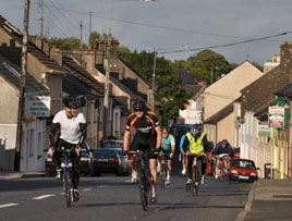 Cycling across Ireland in aid of Irish Association of Supported Employment (IASE) - click on photo for more details and photos.