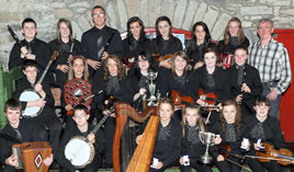 The Rolling Waves - Tom Campbell has photos of some Castlebar winners at the 2010 Fleadh Cheoil na hEireann held in Cavan. Click on photo for details.