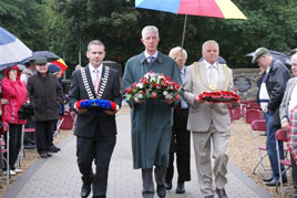 Mayo Emigrants Liaison Committee at Mayo Peace Park and Garden of Remembrance.