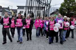 The Pink Ribbon Breast Cancer Fundraiser in Castlebar was a success with 5,500 euro raised. Click on photo for more from Alison Laredo.