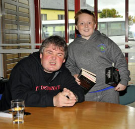 The famous author, Darren Shan, paid a visit to Castlebar Library recently. Click on photo for more from Ken Wright.