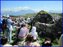 Mayo Historical and Archaeological Society look back to warmer summer days. Click on photo for details of this outing.