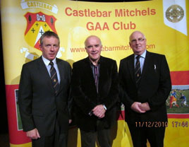 At the civic reception for Castlebar Mitchels on the occasion of their 125th anniversary. Click for more from Noel Byrne.