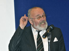 Senator David Norris gave a talk at Mayo County Library here in Castlebar recently. Ken Wright took some photos.