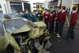 Noel Gibbons has details of the recent Road Safe Roadshow for teenagers. Click on photo for more.