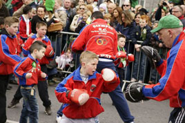 Robert J was at the Galway parade. Click on photo for lots more.