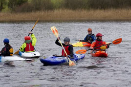 Robert J has photos of kayakers from GMIT on Lough Lannagh