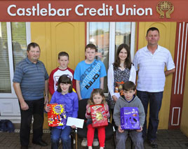 Castlebar Credit Union Easter Colouring competition attracted over 700 entries. Click on photo to check out the winners. 