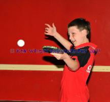 Manulla Table Tennis players in action - click for more from Ken Wright.