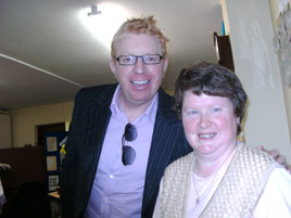 At yesterday's broadcast from the Family Resource Centre Castlebar. Click on photo for more.