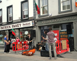 Castlebar Blues and Beyond took to the streets over the holiday weekend. Click on photo for more from Keith McGreal making a welcome return