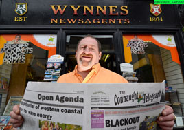 Alison Laredo has some poignant photos taken at the closure of Wynnes Newsagents after 147 years in business in Castlebar. Click to view the full gallery.