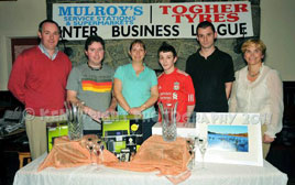 Ken Wright has the winners of the Mayo Leisure Point 18th Annual Inter Business Bowling League. Click on photo for more.