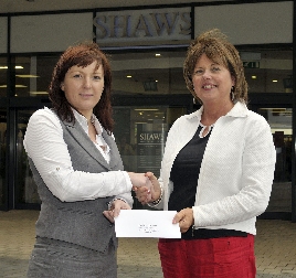 Nuala McGowan winner of the Irish Ferries/Shaws Department Stores competition. Click for details from Ken Wright.