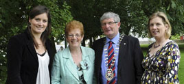 Newly elected Cathaoirleach of Mayo County Council: Austin Francis O'Malley. Click on photo for more from Tom Campbell.