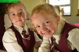 Alison Laredo captures the fun and excitement of that special FIRST DAY AT SCHOOL. Click for more from St. Angela's.