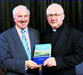 Pictured at the launch of Bernard O'Hara's book 