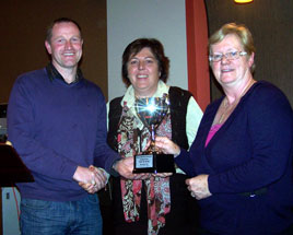 The Tony McHugh Perpetual Cup presentation by Anne and Mary McHugh. Click on photo for more.