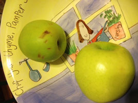 Photographs of fruit in bowls - do you eat five servings of fruit each day? Click on photo for more iPhone photos.