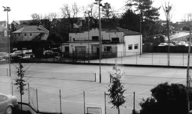 Where Love Stories began - at the hop or disco at the old Tennis Club? Click on photo for a bit of tennis nostalgia.