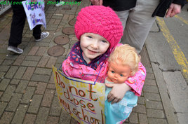 Alison Laredo was at last Saturday's protest march in Castlebar. Click on photo for a full gallery.