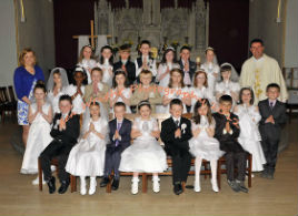 Ken Wright has photos of the Snugboro First Communion classes. Click above for more.