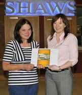 Marie Byrne was the winner of a Holiday from Shaws Department Store Castlebar. Click on photo for details from Ken Wright.