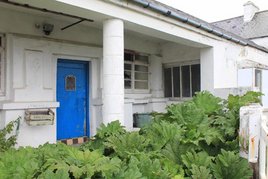 The Amethyst Hotel in Achill where the artist Paul Henry lived and worked. Click on photo for more.