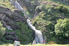 It's been a wet summer so waterfalls were looking good - especially when the sun did come out. Click photo to view.