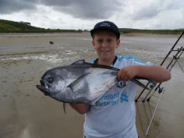 A specimen sized fish - a Ray's Bream - caught by Jordan Colwell from Belfast on a Mayo shore. Click for the latest angling news.