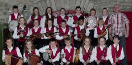 The Rolling Waves - All Ireland Champions at the All Ireland Fleadh Cheoil in Cavan 2012. Click photo for details from Tom Campbell.