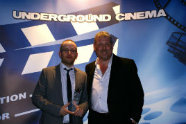 Best screenplay at the Underground Cinema awards went ot Cian McGarrigle's short 'No Messages'. Click above for details.