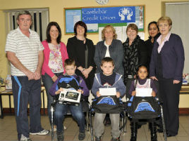 Castlebar Credit Union Annual New Junior Members Draw. Click on photo for the winners from Ken Wright.