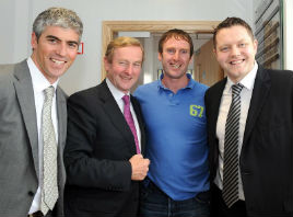 Enda Kenny performed the official opening of Mayo Sports Clinic in Ballina. Click on photo for the details.