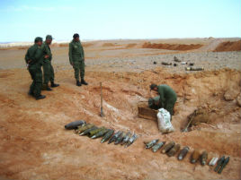 Kevin McDonald reports from Western Sahara - burial cairns, 6000 year old weapons and unexploded ordnance. Click above for more photos and text from Kevin.