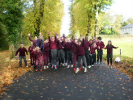 Mrs. O' Shea's 4th Class at Breaffy NS enjoyed an autumn nature trip to Breaffy woods. Click on photo for more.