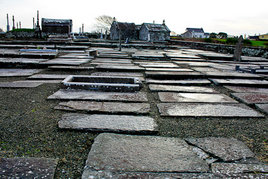 Photos from an unusual burial ground in County Clare. Click on photos to view.