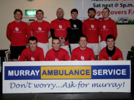 The winning team in the Murray Ambulance Soccer Competition. Click on photo to view.