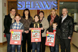 Ken Wright has the winners of Shaw's Christmas colouring competition. Click on photo for the details.