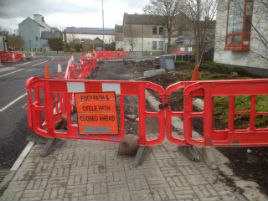 Some discussion on our BB about the footpath upgrading at the library. Click above for photos taken yesterday.