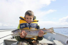 A big catch for a youngster. Click on photo for the details.