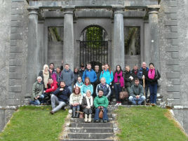 GMIT Castlebar Heritage Studies students visit Moore Hall and Ballintubber Abbey. Click on photo for more.