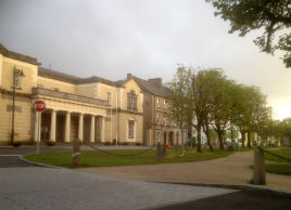 The Courthouse on the Mall Castlebar photographed late on Sunday evening. Click above to view.