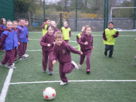 Breaffy National School participated in Active School Week recently. Click on photo for more action. 