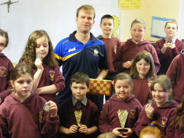 Breaffy National School chess club is up and running - click on photo for more details.