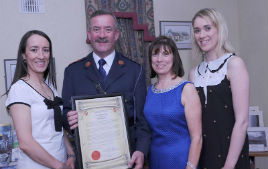A Civic Reception for Nacie Rice, Deputy Commissioner of the Garda Siochana by Castlebar Town Council - click on photo for details from Tom Campbell.