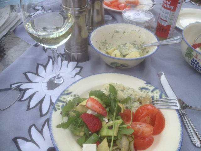 The weather is good here in Castlebar so grab the chance to eat outdoors while it lasts. Click above for salad days.